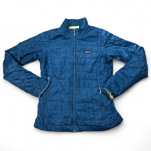 Patagonia Jackets & Blazers - Patagonia Women’s Blue Primaloft Nano Puff Zip Up Jacket Size Small